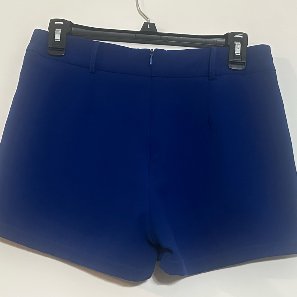 Zara blue high waisted shorts